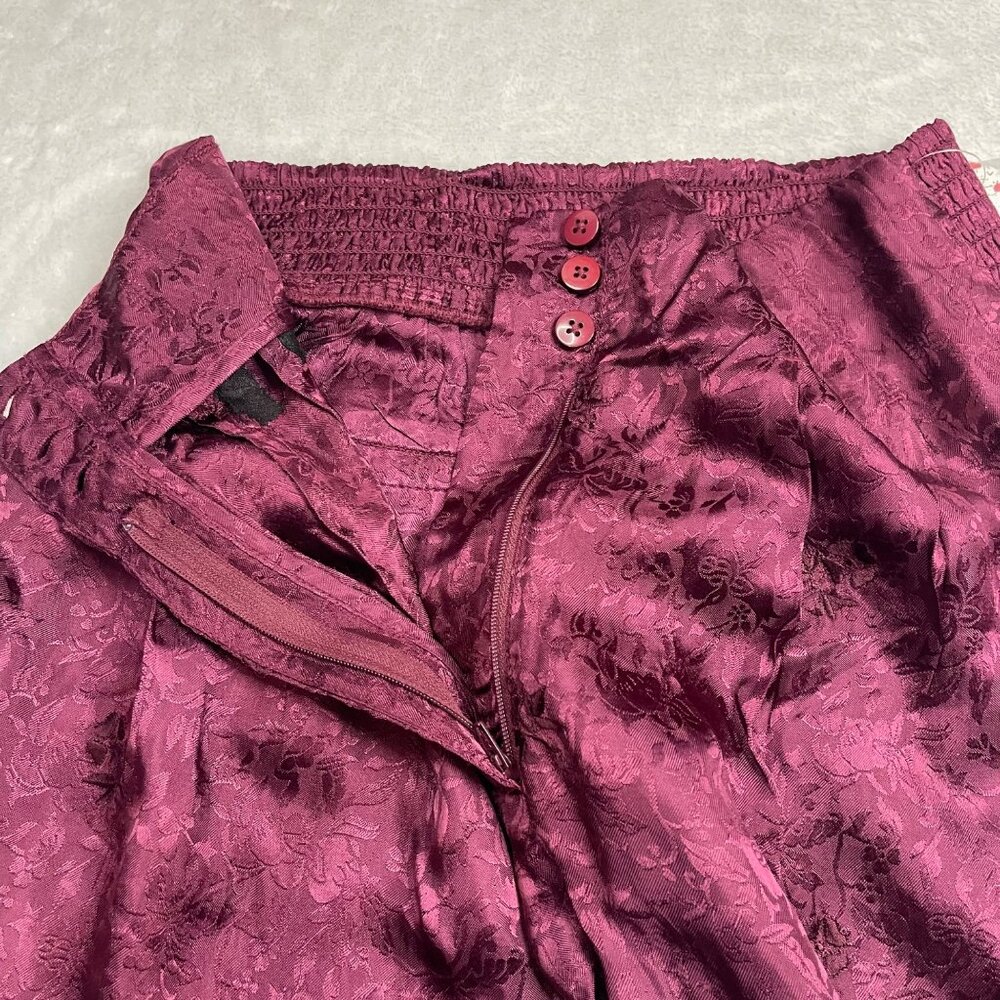 Free People Go Your Own‎ Way Jacquard Shorts Women's Medium High Rise Rayon NEW - Picture 10 of 14